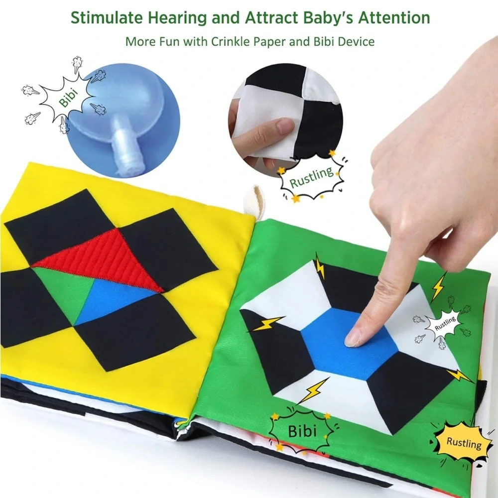 Visual Quiet Book for Babies